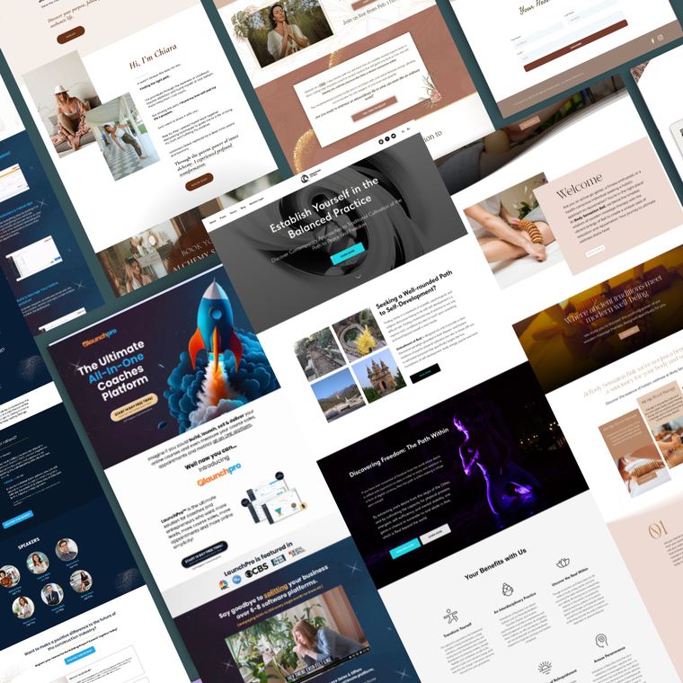 A collection of websites designed by Digitalwhiz Creative